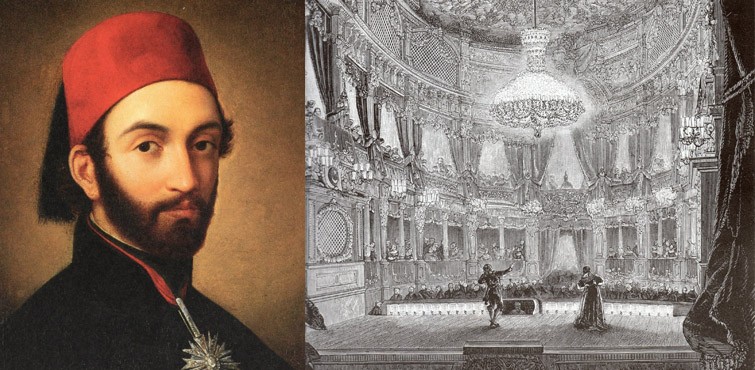 ABDÜLMECİT SARAYINDA MEŞHUR MUSİKİCİLER
