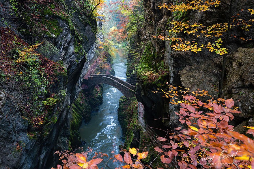 10 - Gorge De L’areuse, İsviçre