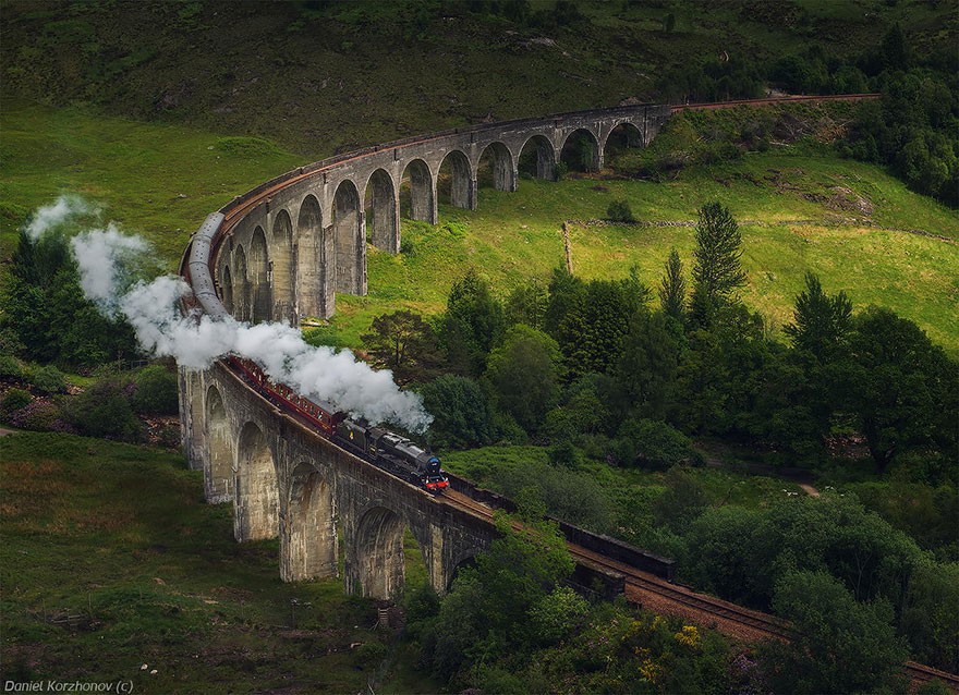 11 - Glenfinnan Köprüsü, İskoçya