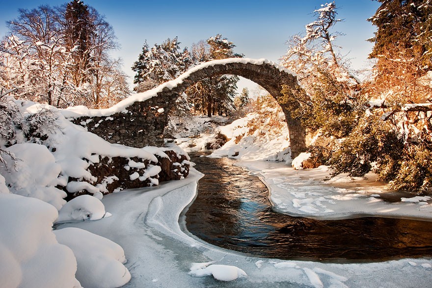 12 - Carrbridge, İskoçya