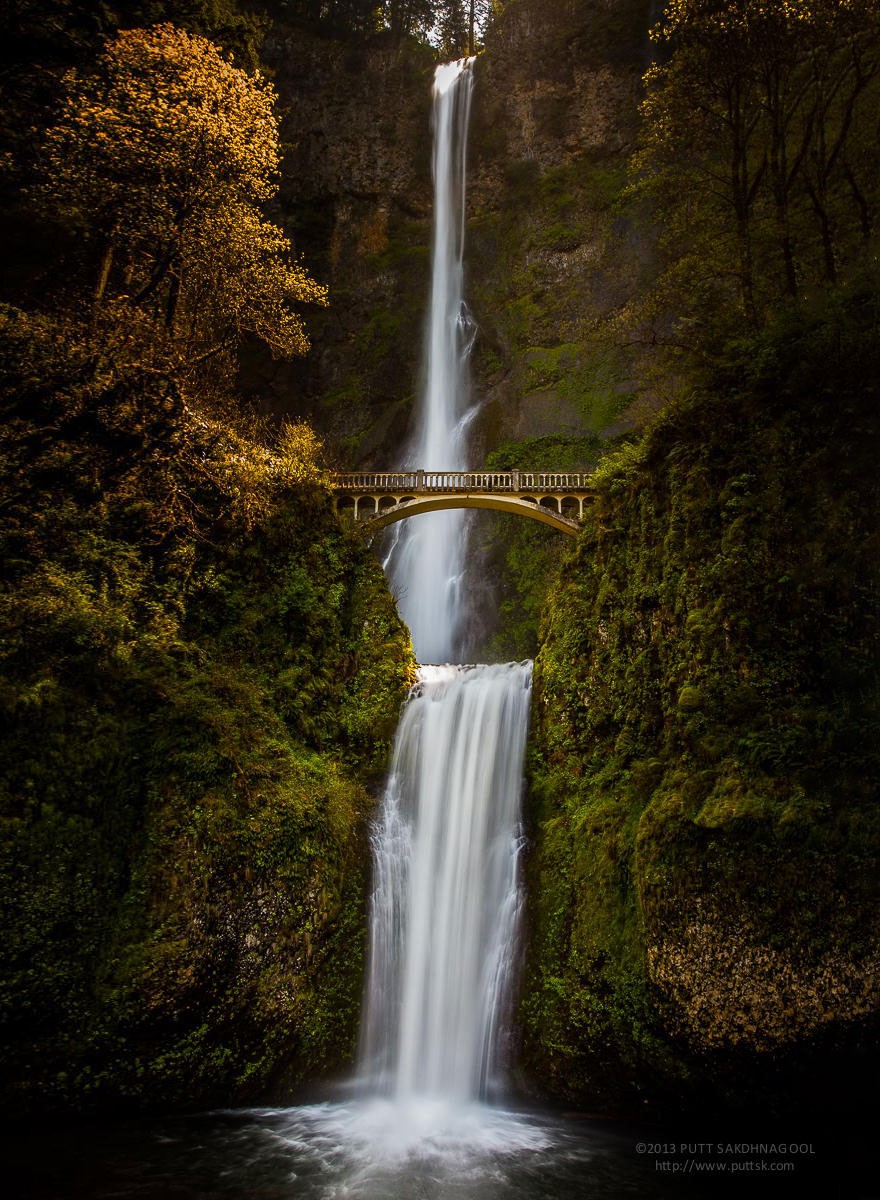 8 - Multnomah Şelalesi, Oregon/ABD