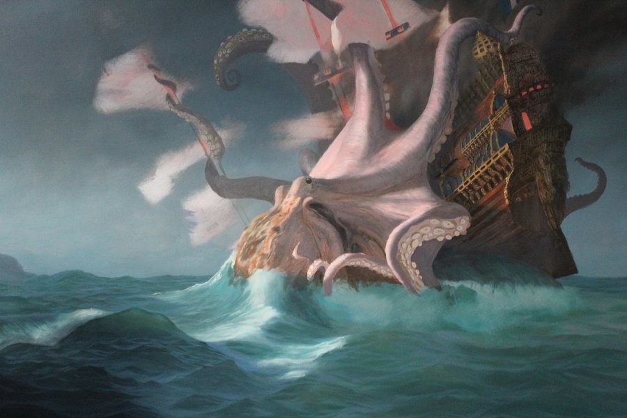 1- Kraken (İskandinavya)