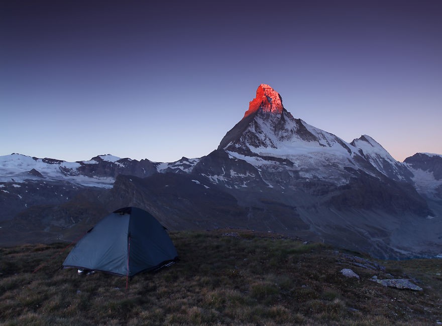 Matterhorn’da Sabah Ateşi