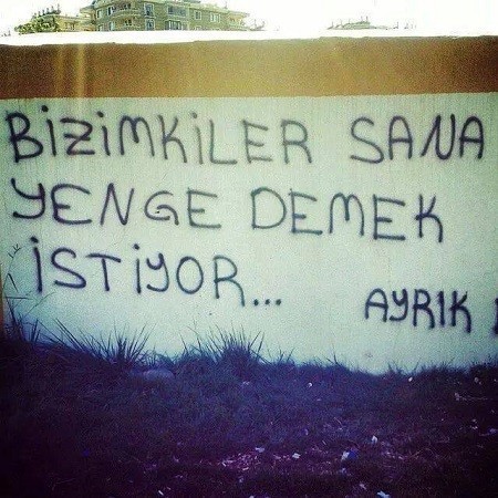 Kırmayalım çocukları.