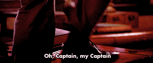 O captain, my captain