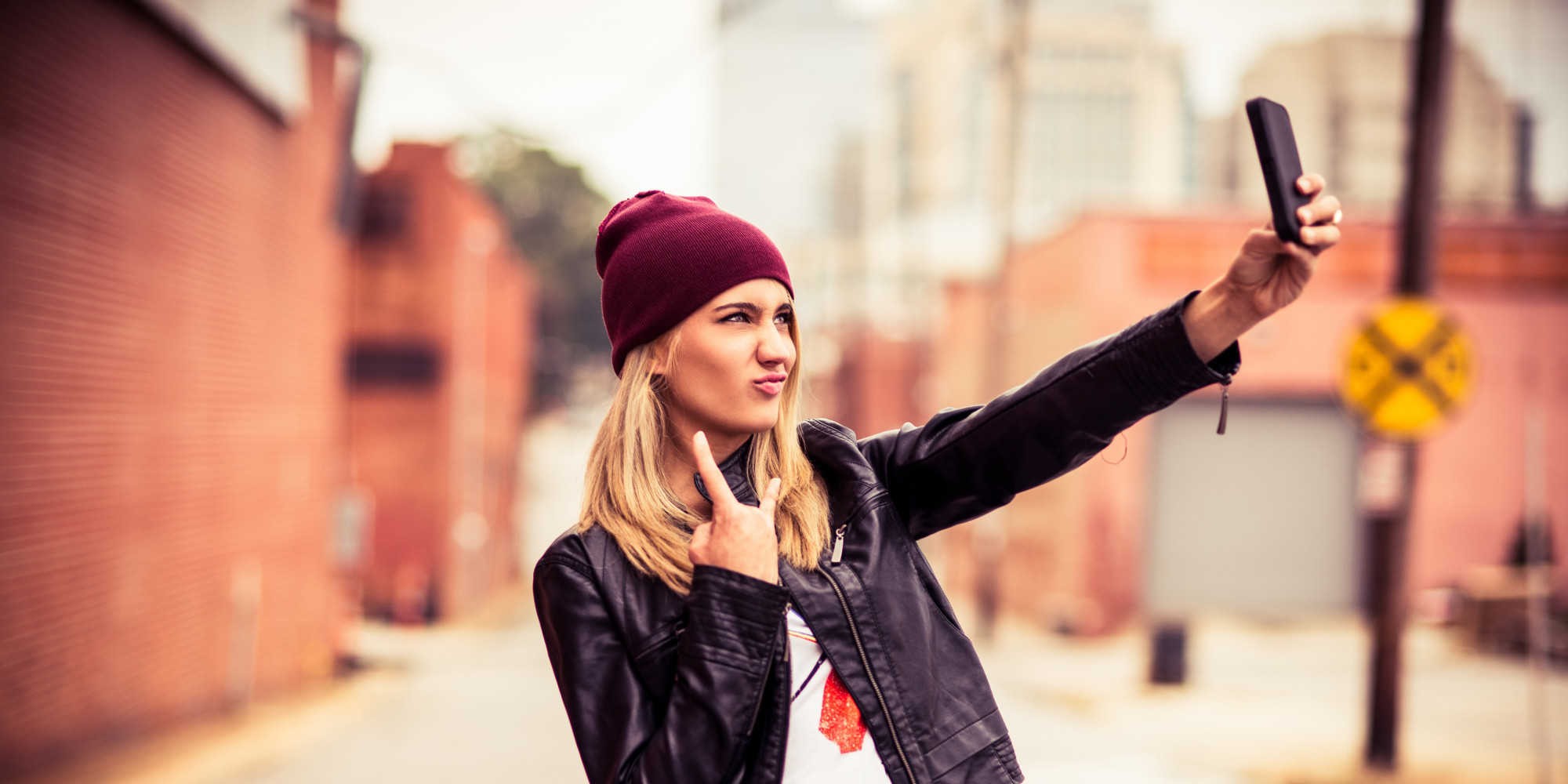 Selfie’den bir fotoğraf;