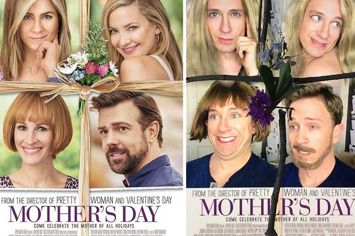 Tom Lenk Moter's Day film afişinde Jennifer Anniston, Julia Roberts, Kate Hudson ve Jason Sudeikis