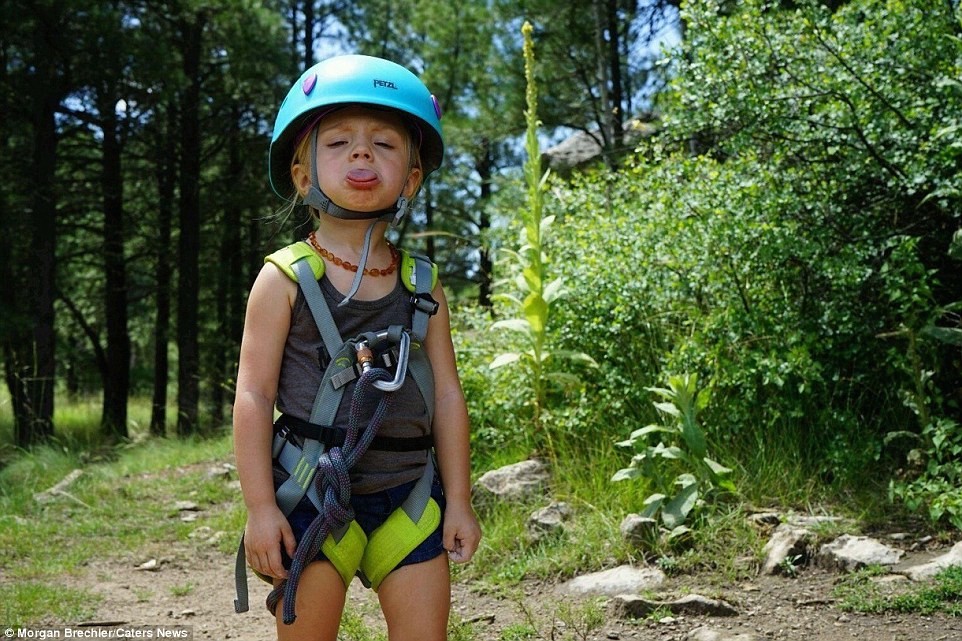 "Kızıyla müthiş şeyler yapan bir anne olarak insanlara ilham verdiğimi düşünüyorum. Fotoğrafları gördüklerinde, bizimle birlikte olduklarını hissediyorlar”