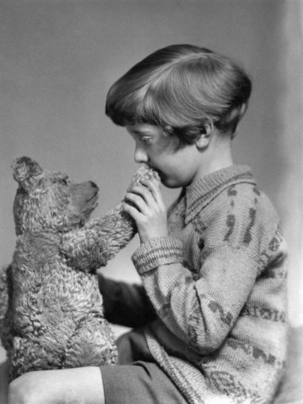 Gerçek Winnie the Pooh Christopher Robin, 1927