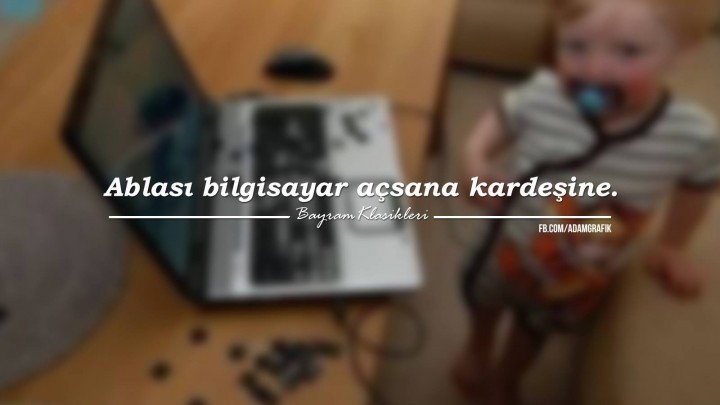 Misafir çocukları...