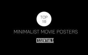 10 minimalist film posteri