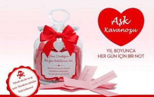 Özel bir hediye önerisi: Aşk dolu bir kavanoz