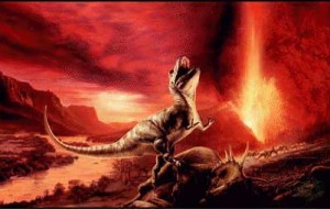 Dinazorların sonu meğer meteordan değilmiş
