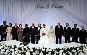 Erdoğan ile Davutoğlu Nikah Şahitliği Yaptı