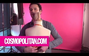 Erkeklerin sütyen kopçaları ile imtahanı