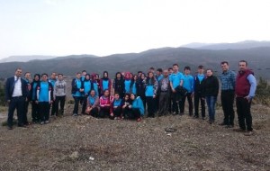 Kargı Fen Lisesi Öğrencileri 100 Adet Fidan Dikti