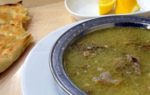 Kemik Suyuna Terbiyeli Çorba