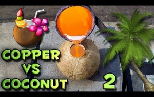 Hindistan Cevizi İçine Erimiş Bakır Dökülürse Ne Olur?