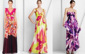 Renkli Elbise Modelleri 2016