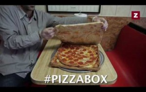 Pizza İçinde Pizza : Pizza'dan Yapılan Pizza Kutusu