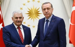 AK Parti Genel Başkanı Binali Yıldırım Saray'da