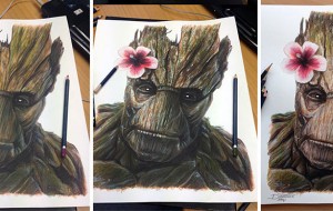 Kuru Boyalarla Yapılmış 15 Etkileyici Çizim