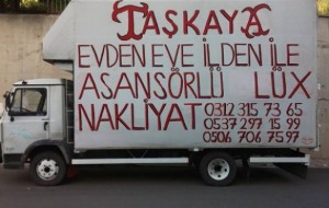 Ankara Taşkaya Evden Eve Nakliyat