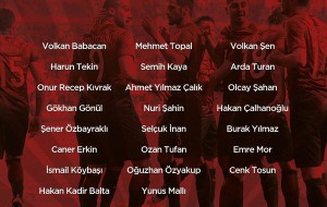  EURO 2016 Kadrosu Belli Oldu