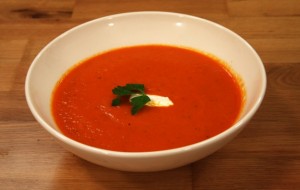 San Biber Portakal Çorbası Porsiyon başına 35 kalori