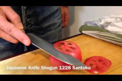  Domatesin Japon Bıçağı Shogun Santoku ile İmtihanı