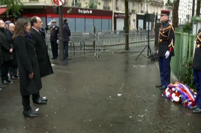 Paris saldırılarında hayatlarını kaybedenler anıldı