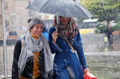 Aksaray’a mevsimin ilk karı düştü